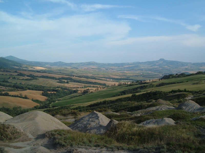 Escursione in Val d''Orcia